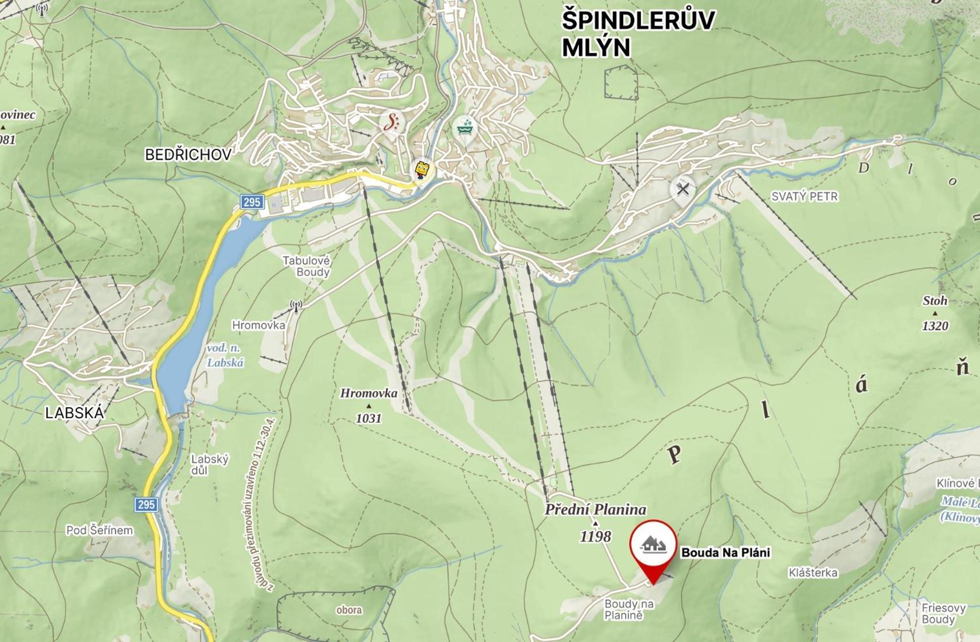 Ostello Bouda Na Plani - Horska Bouda Špindlerŭv Mlýn Esterno foto
